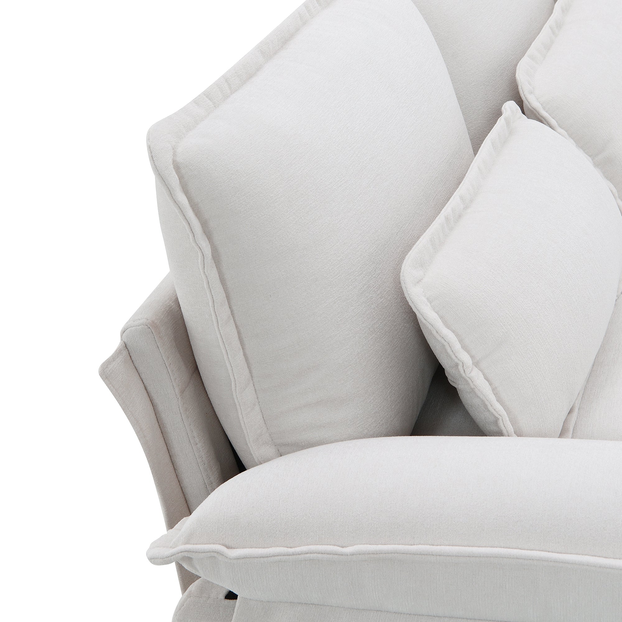 109.8*55.9" Modern U-Shaped Sectional Sofa With Waist Pillows,6-Seat Upholstered Symmetrical Sofa Furniture,Sleeper Sofa
