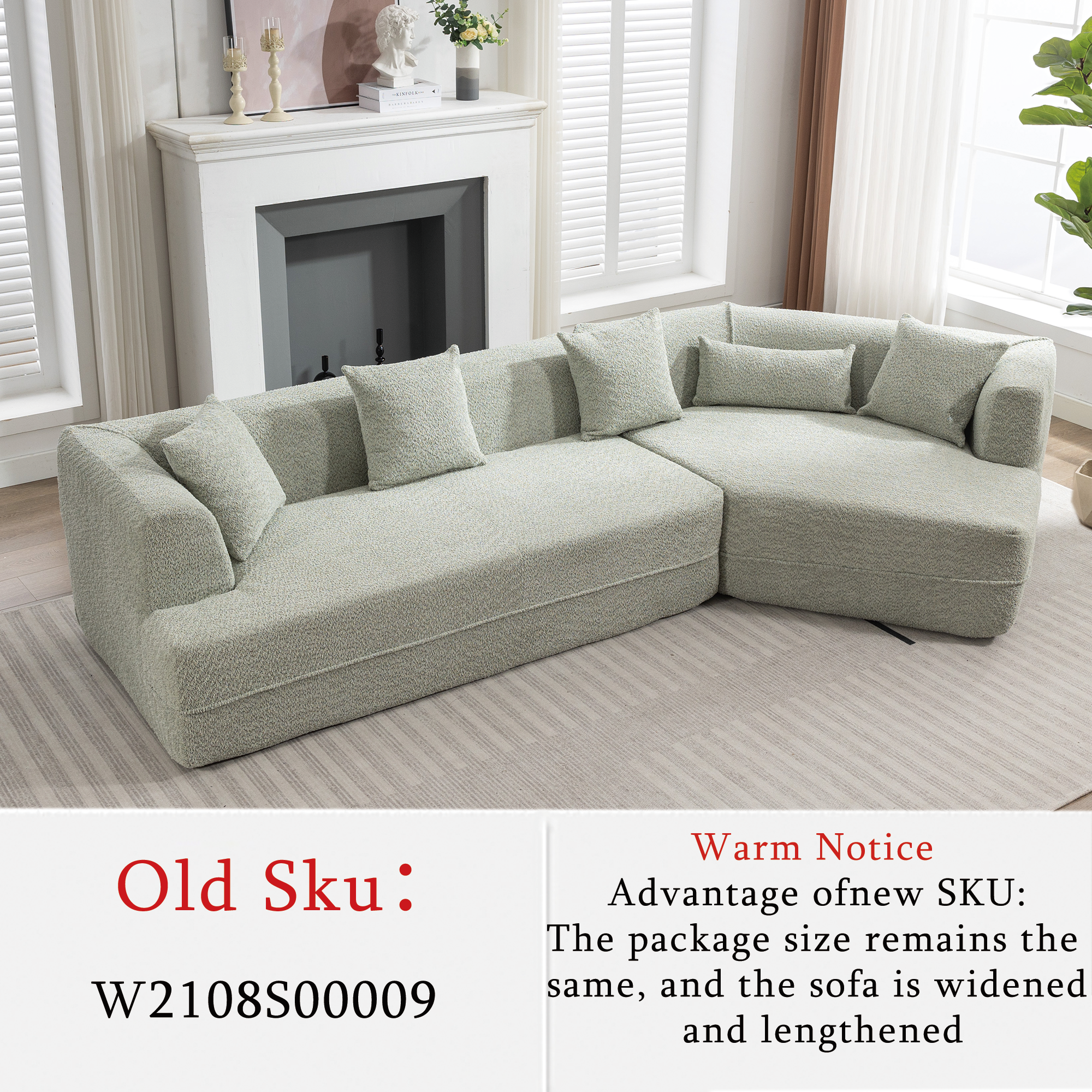 Modular Sofa , Modern Minimalist Style