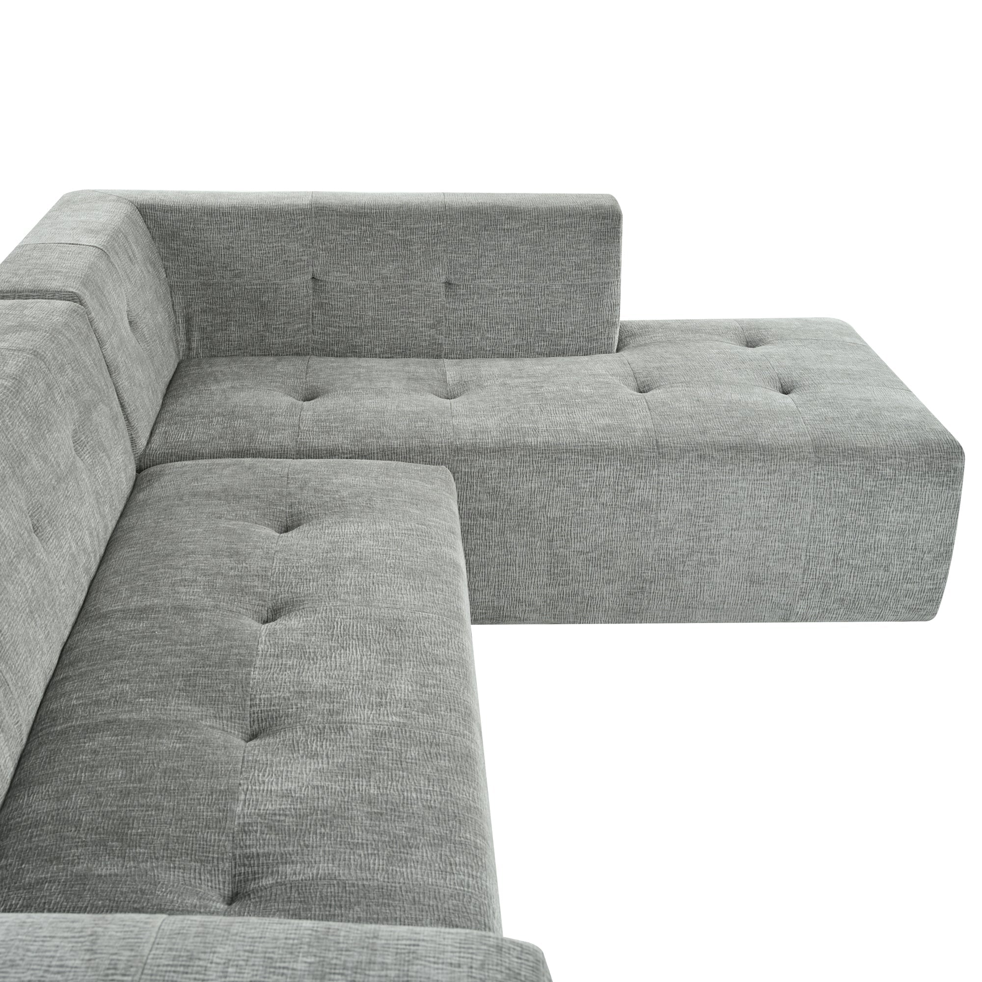 112.2*74" Modular Modular Combination Living Room Sofa Set, Modern Minimalist Sofa, Living Room Upholstered Sofa Bed, Be