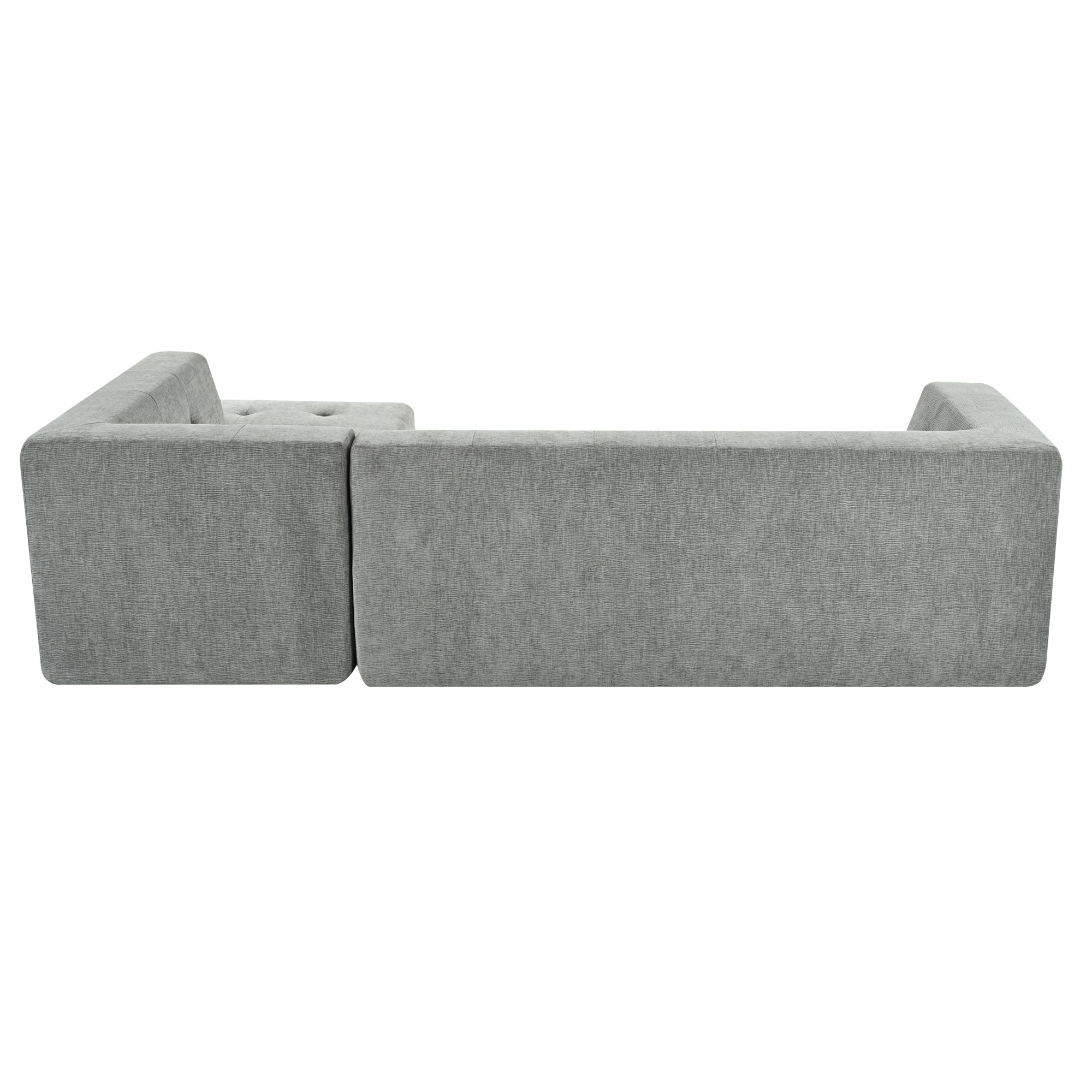 112.2*74" Modular Modular Combination Living Room Sofa Set, Modern Minimalist Sofa, Living Room Upholstered Sofa Bed, Be