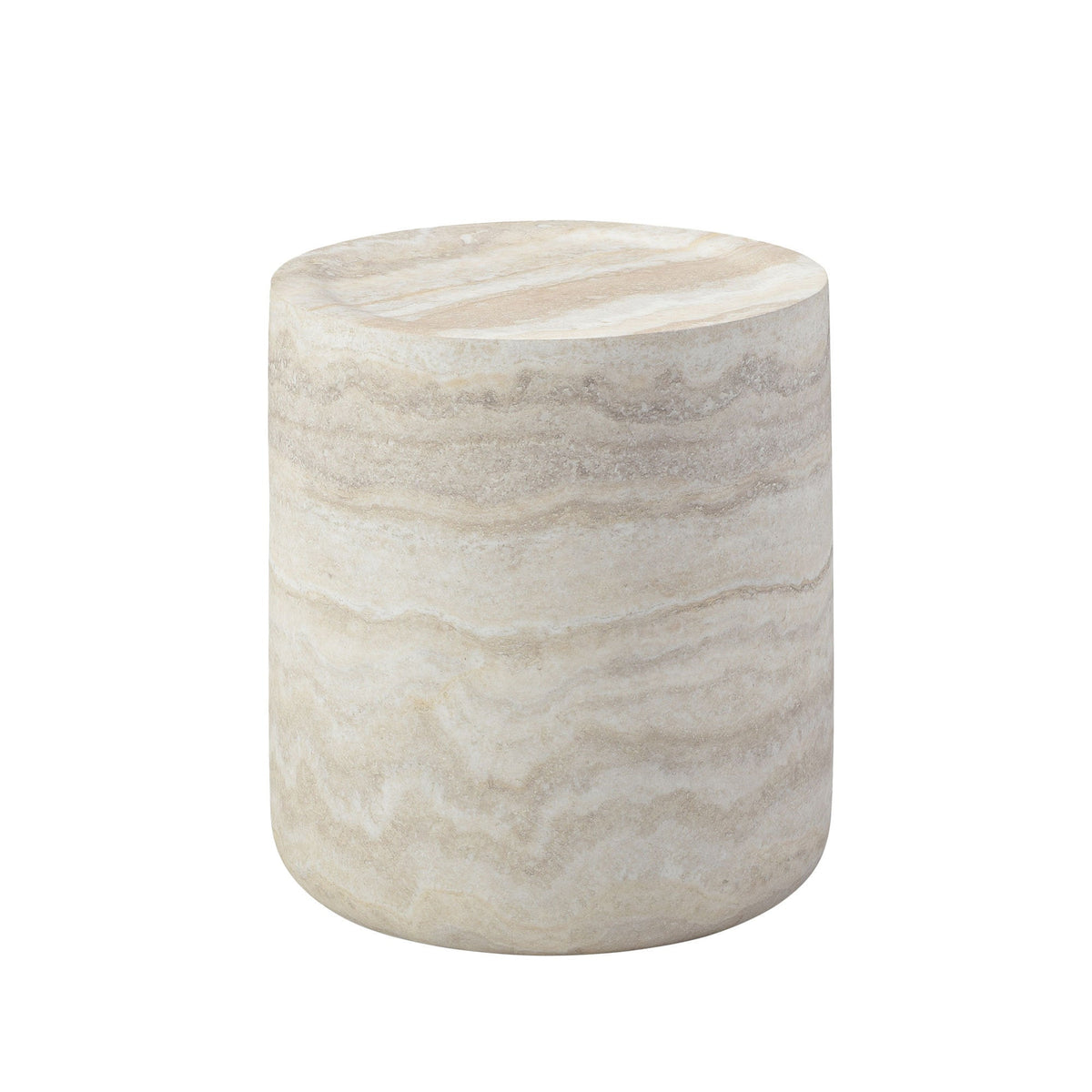 15.74 Inch Faux MARS Marble Pattern Coffee Tables for Living Room Round Tea Table for Living Room, No Need Assembly.